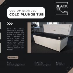 Custom Branded Cold Plunge Tub