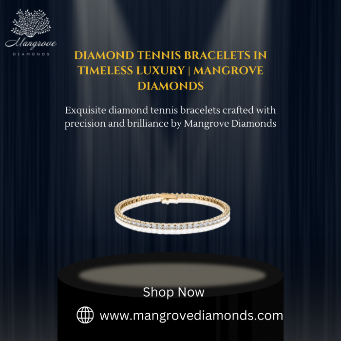 Diamond Tennis Bracelets in Timeless Luxury | Mangrove Diamonds