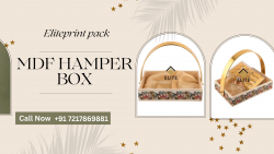 MDF Hamper Box for Luxury Product Packaging