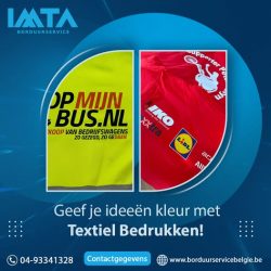 Geef je ideeën kleur met Textiel Bedrukken!