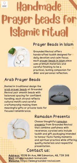 Handmade prayer beads in Islam for Islamic ritual