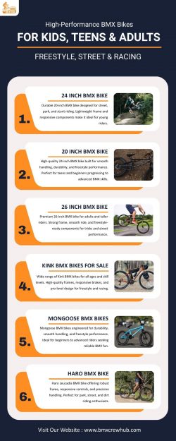 High-Performance BMX Bikes for Kids, Teens & Adults | Freestyle, Street & Racing