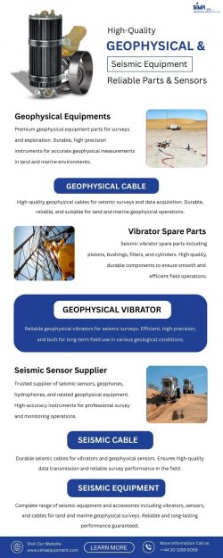 High-Quality Geophysical & Seismic Equipment | Reliable Parts & Sensors