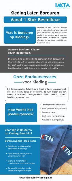 Kleding Laten Borduren Vanaf 1 Stuk Bestelbaar