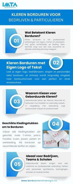 Kleren Borduren Voor Bedrijven & Particulleren