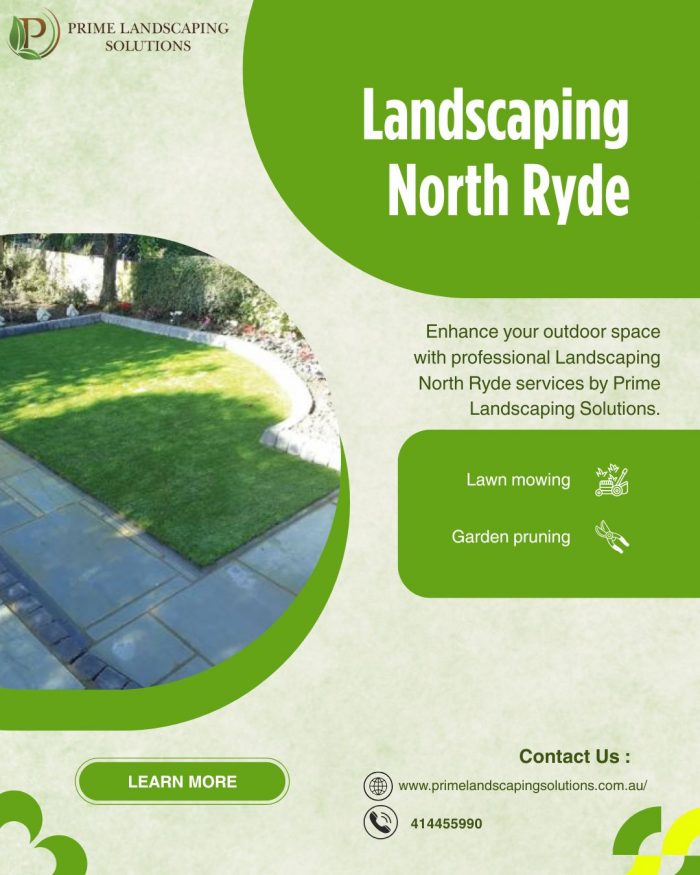 Landscaping North Ryde Experts | Prime Landscaping Solutions Sydney