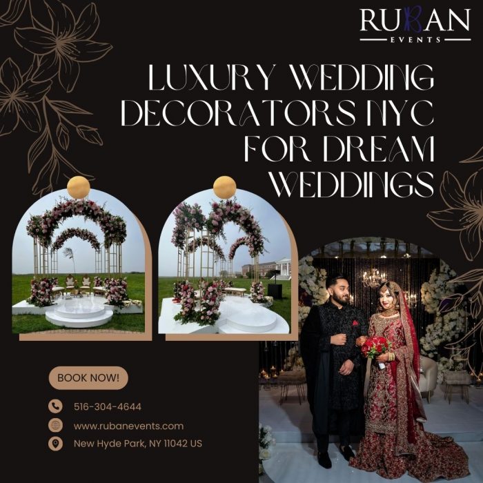 Luxury Wedding Decorators NYC for Dream Weddings