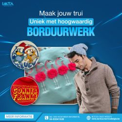 Maak jouw trui uniek met hoogwaardig borduurwerk