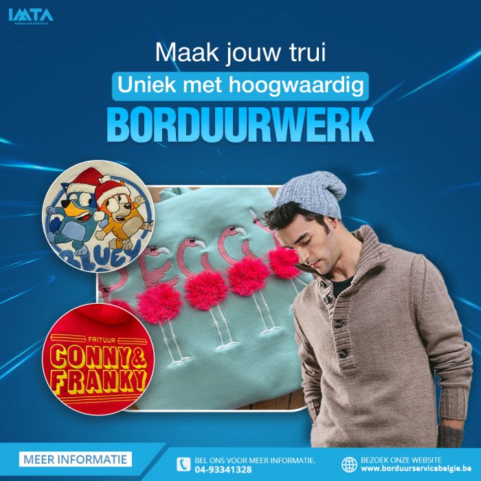 Maak jouw trui uniek met hoogwaardig borduurwerk