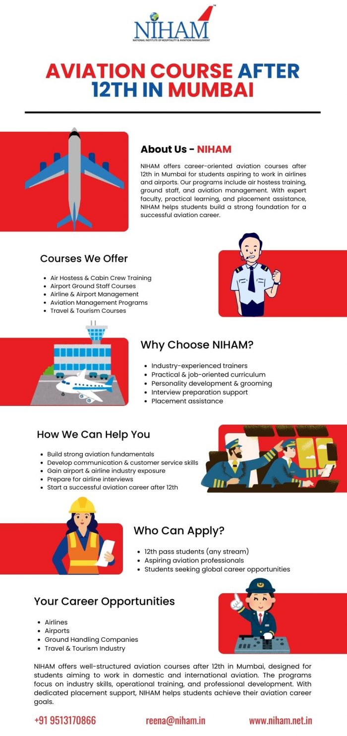 Aviation Course After 12th in Mumbai – NIHAM