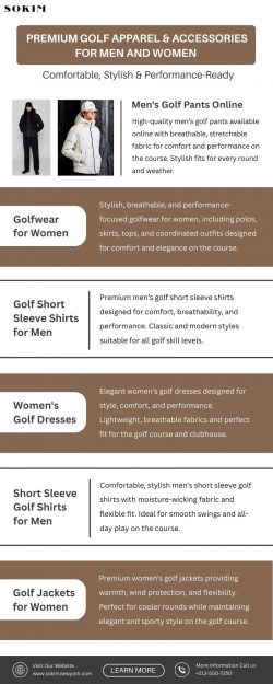 Premium Golf Apparel & Accessories for Men and Women | Comfortable, Stylish & Performanc ...