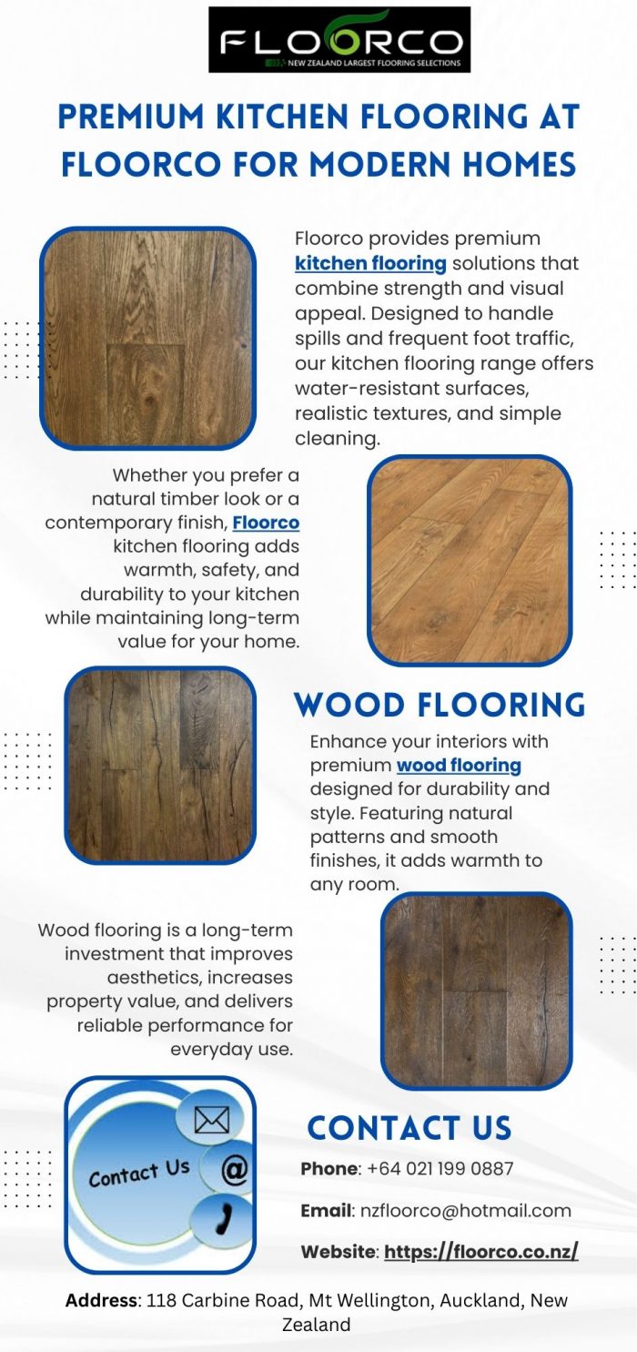 Premium Kitchen Flooring At Floorco For Modern Homes