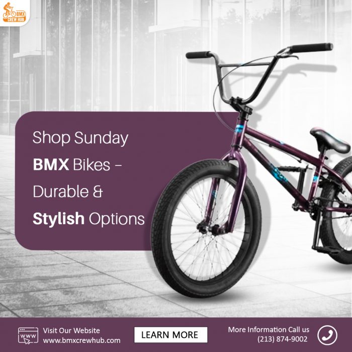 Shop Sunday BMX Bikes – Durable & Stylish Options