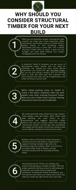 Why Should You Consider Structural Timber for Your Next Build