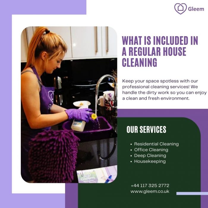 What Is Included in a Regular House Cleaning