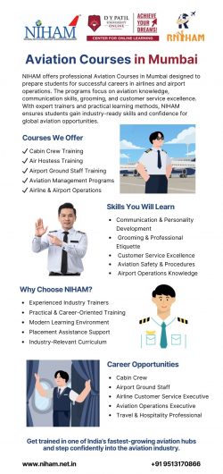 Aviation Courses in Mumbai – NIHAM