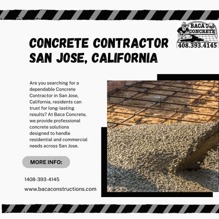 Concrete Contractor San Jose, California