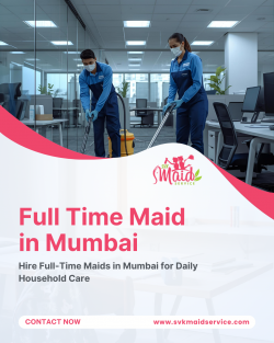 Full Time House Maid Services in Mumbai – SVK Maid Service