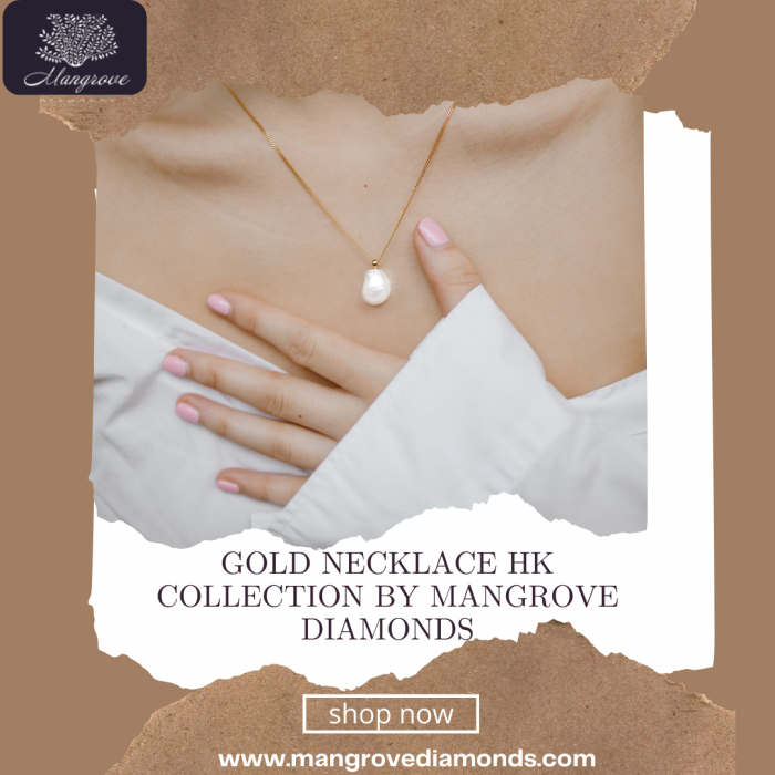 Gold Necklace HK Collection by Mangrove Diamonds