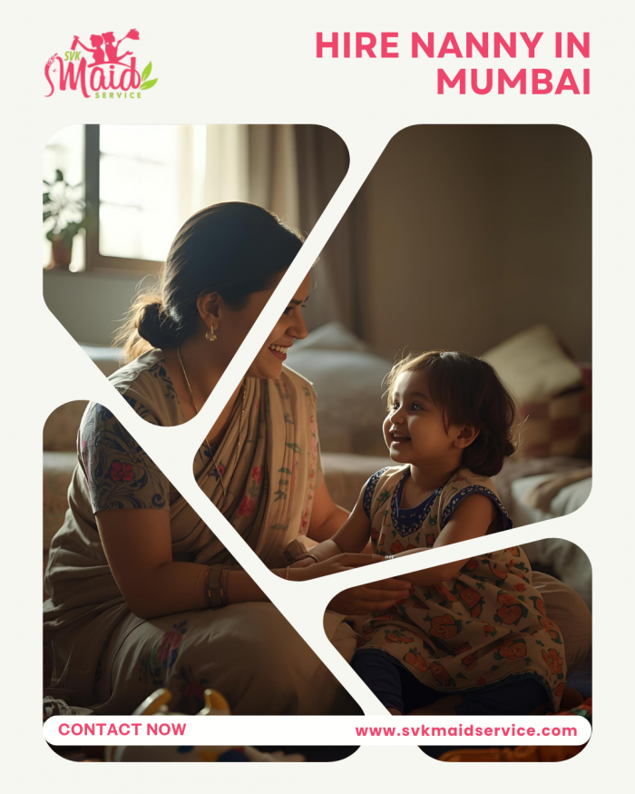 Nanny In Mumbai – SVK Maid Service