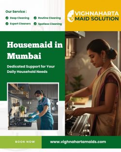 Housemaid in Mumbai – Vighnaharta Maid Solution