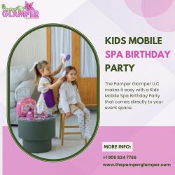 Kids Mobile Spa Birthday Party