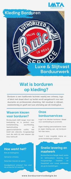 Kleding Borduren Luxe & Slijtvast Borduurwerk
