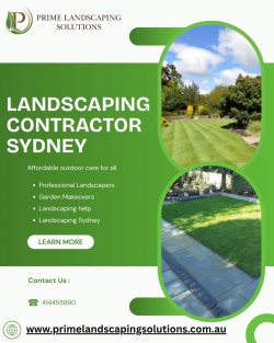 Landscaping Contractor Sydney | Prime Landscaping Solutions