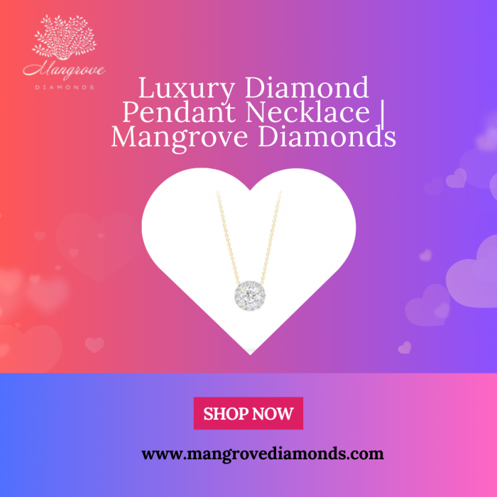 Luxury Diamond Pendant Necklace | Mangrove Diamonds