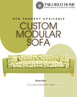 Modern Custom Modular Sofa For Flexible Living Spaces