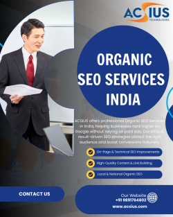Organic SEO Services India