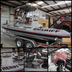 Chatham County Sheriff 23ft Patrol Boat Dockside Showcase NC 2026
