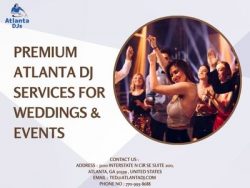 Premium Atlanta DJ Services for Weddings & Events