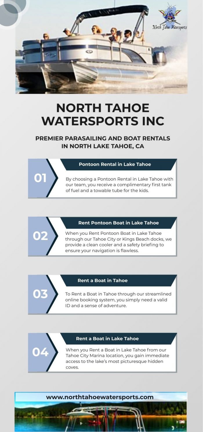 Rent a Boat in Tahoe