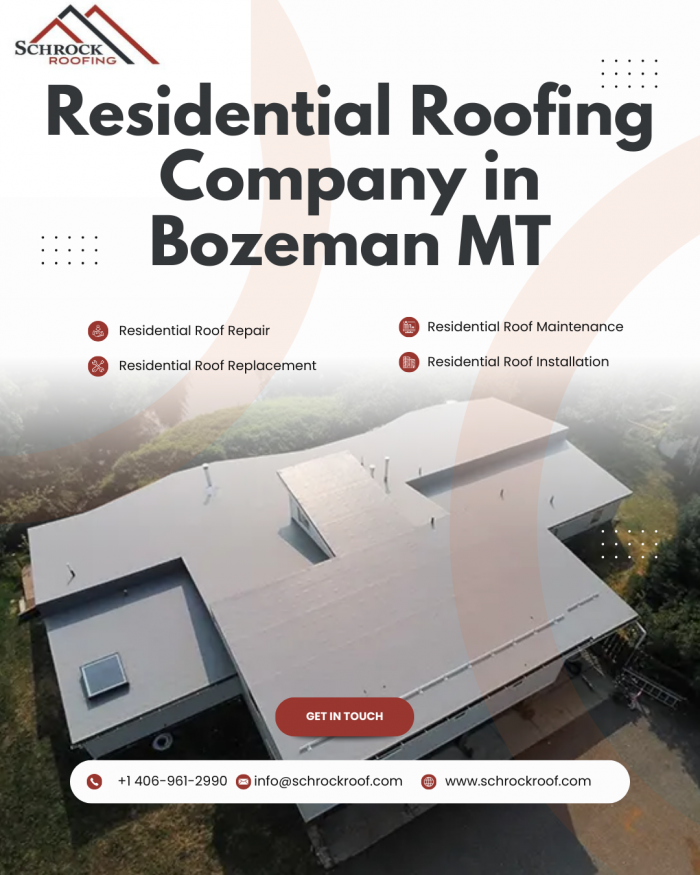 Residential Roofing Company in Bozeman MT