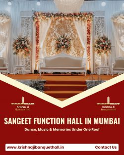 Sangeet function hall in Mumbai – Krishna Ji Banquet Hall