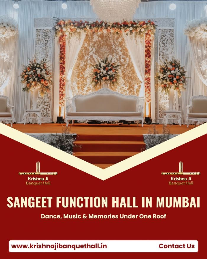 Sangeet function hall in Mumbai – Krishna Ji Banquet Hall
