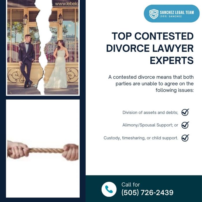 Top Contested Divorce Lawyer Experts