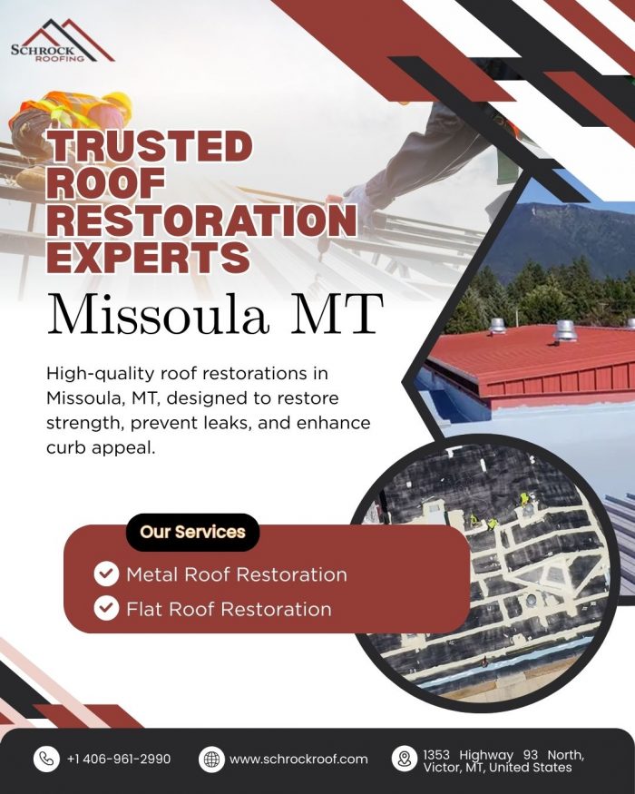 Trusted Roof Restoration Experts – Missoula MT