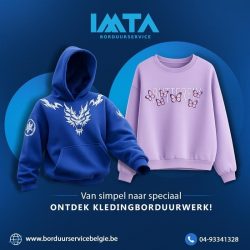 Van simpel naar speciaal: ontdek de kracht van kledingborduurwerk