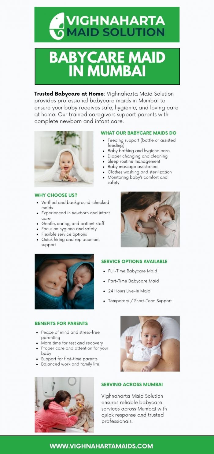 Babycare Maid in Mumbai – Vighnaharta Maid Solution