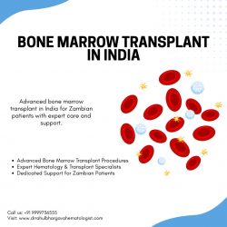 Bone Marrow Transplant in India for Zambian Patients