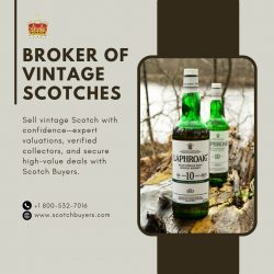 Broker of Vintage Scotches