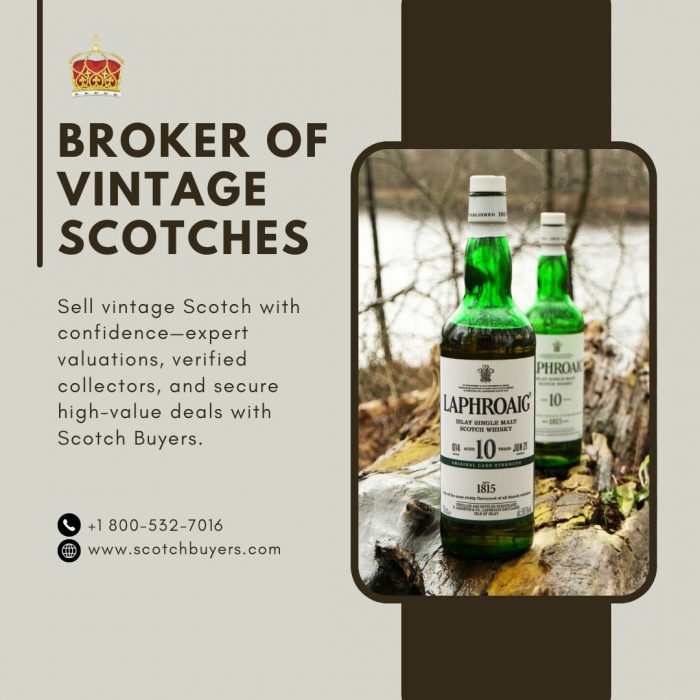 Broker of Vintage Scotches
