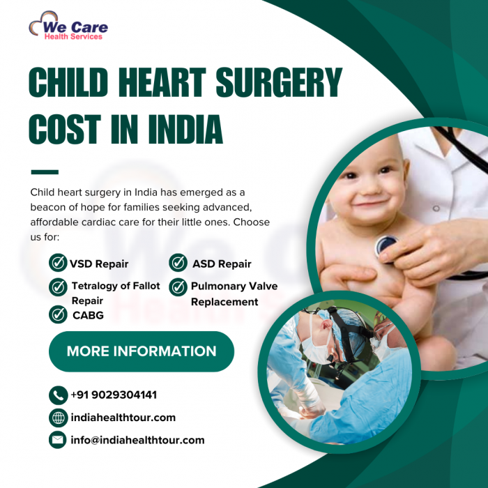 Child Heart Surgery Cost in India