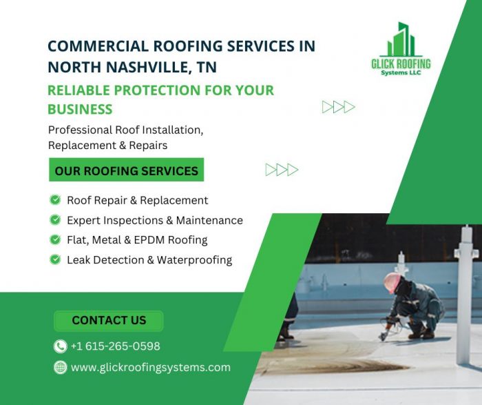 Commercial Roofing Services in North Nashville, TN – Reliable Protection for Your Business