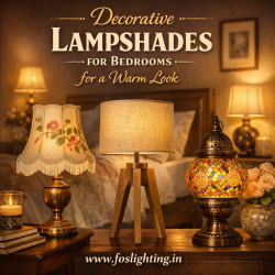 Decorative Lampshades for Bedrooms for a Warm Look