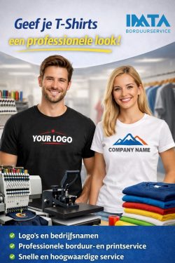 Geef je T-shirts een professionele look!