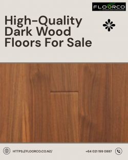 High-Quality Dark Wood Floors For Sale