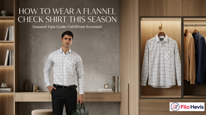 How to Wear a Flannel Check Shirt This Season